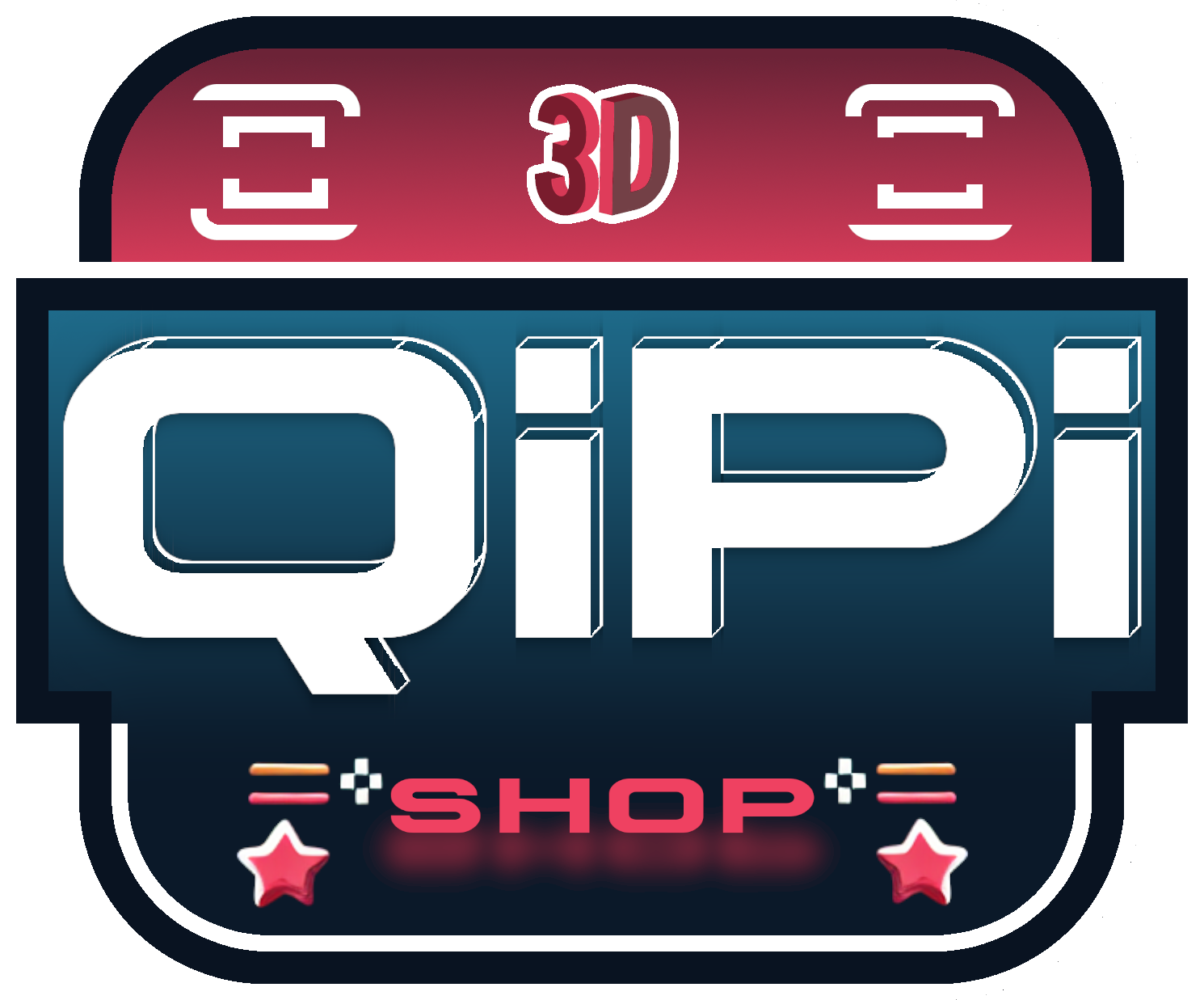 Hosting product (Squares that visually portray server technology and shared hosting)